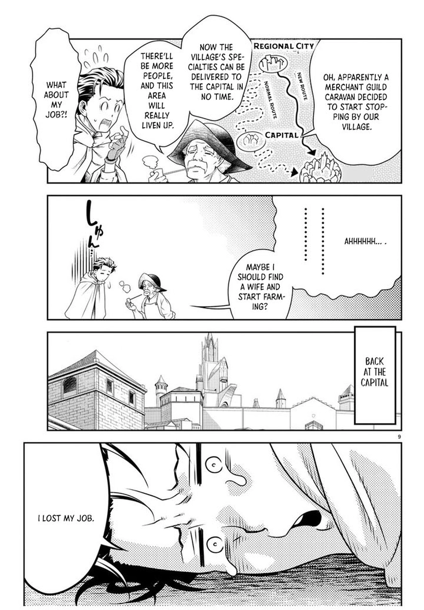 The Middle-Aged Delivery Man Who for Some Reason Ends Up Working as an Invincible Swordsman on the Side – Chapter 2 – Page 9