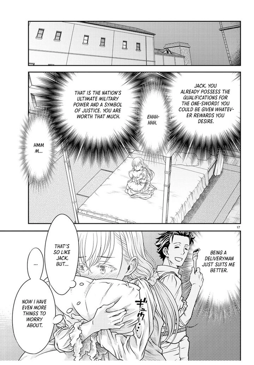 The Middle-Aged Delivery Man Who for Some Reason Ends Up Working as an Invincible Swordsman on the Side – Chapter 3 – Page 17