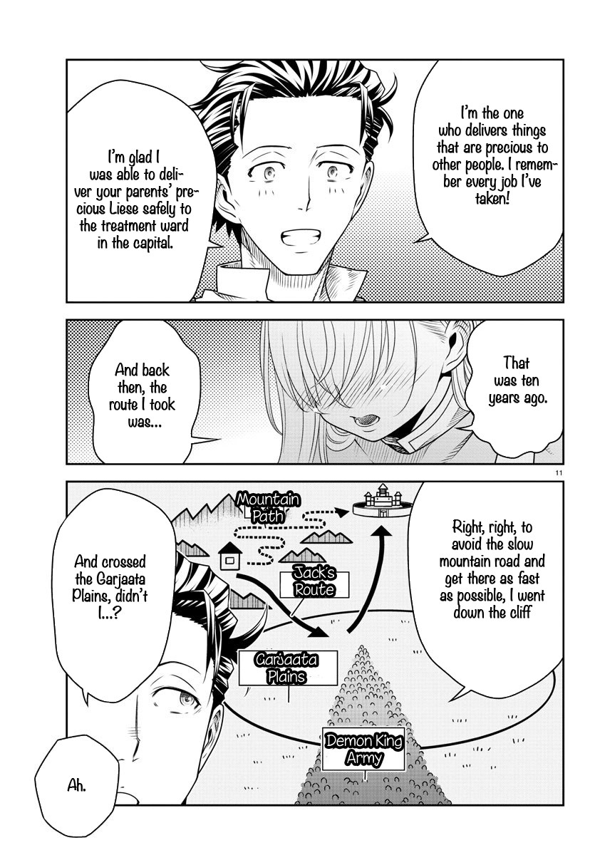 The Middle-Aged Delivery Man Who for Some Reason Ends Up Working as an Invincible Swordsman on the Side – Chapter 4 – Page 12