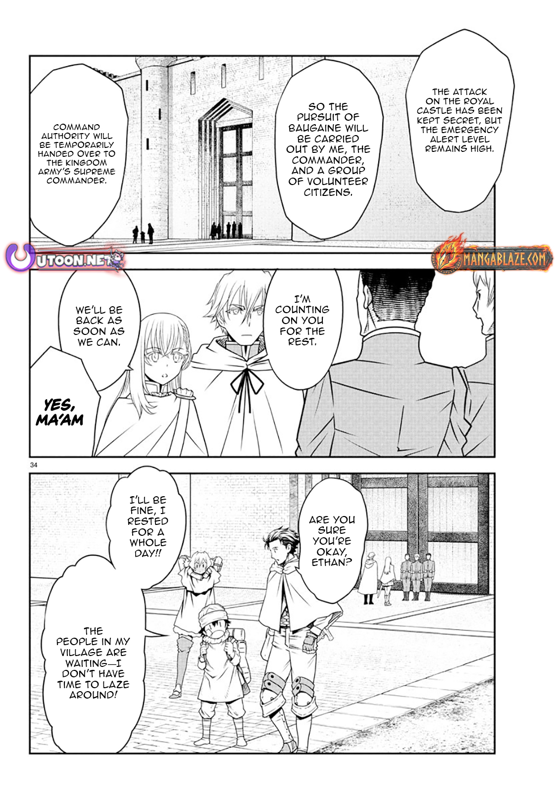 The Middle-Aged Delivery Man Who for Some Reason Ends Up Working as an Invincible Swordsman on the Side – Chapter 8 – Page 35