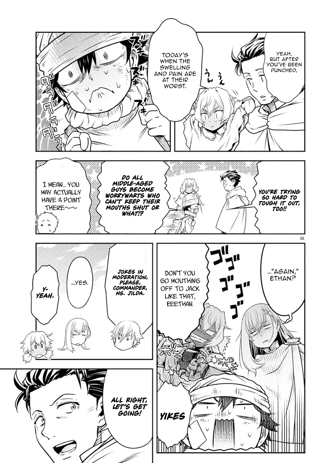 The Middle-Aged Delivery Man Who for Some Reason Ends Up Working as an Invincible Swordsman on the Side – Chapter 8 – Page 36