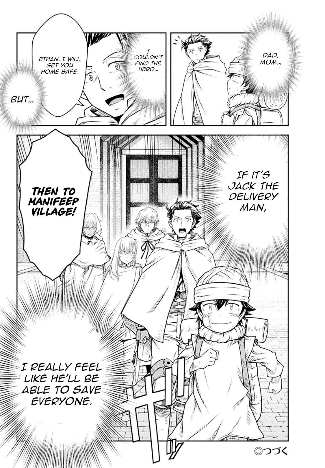 The Middle-Aged Delivery Man Who for Some Reason Ends Up Working as an Invincible Swordsman on the Side – Chapter 8 – Page 37