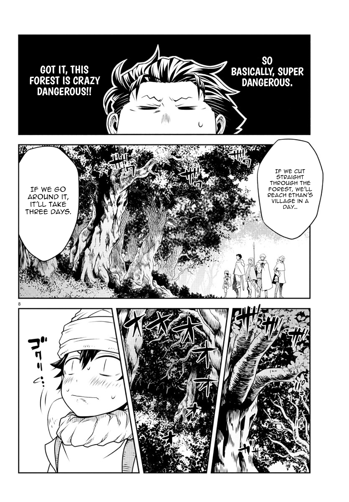 The Middle-Aged Delivery Man Who for Some Reason Ends Up Working as an Invincible Swordsman on the Side – Chapter 9 – Page 9