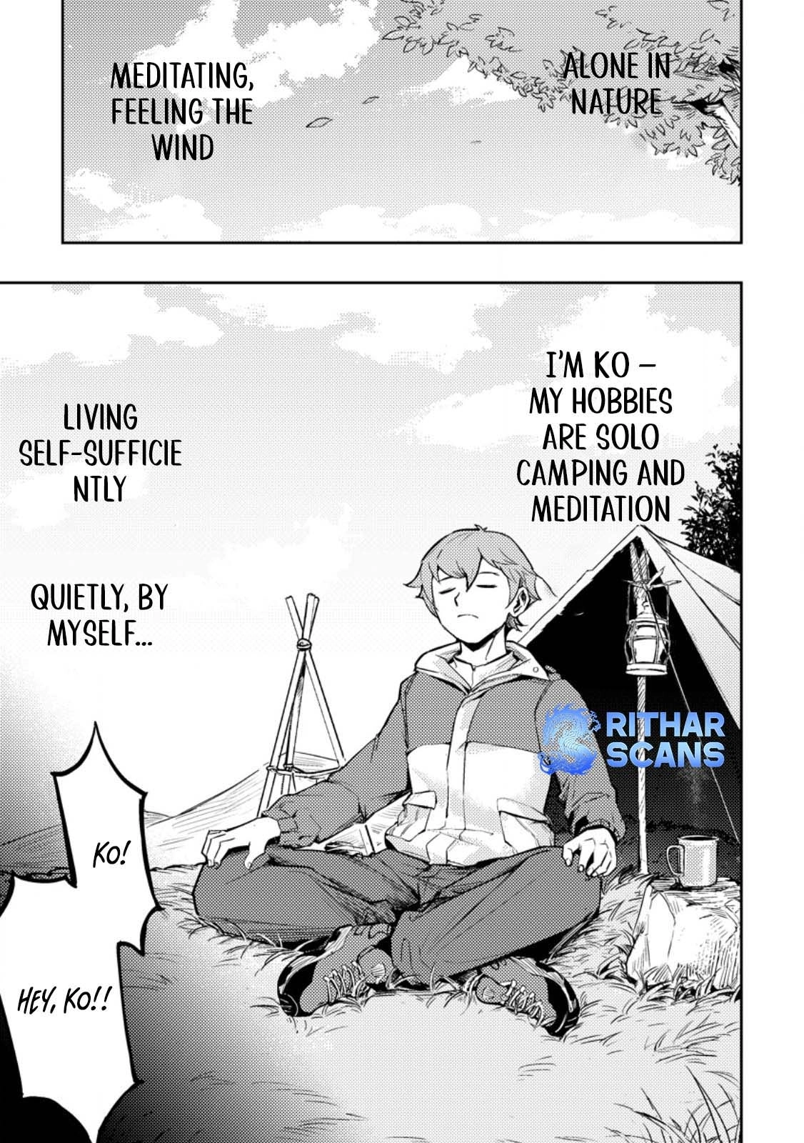 The Solo Camper’s Casual, Free-Spirited Journey in Another World – Chapter 1 – Page 1