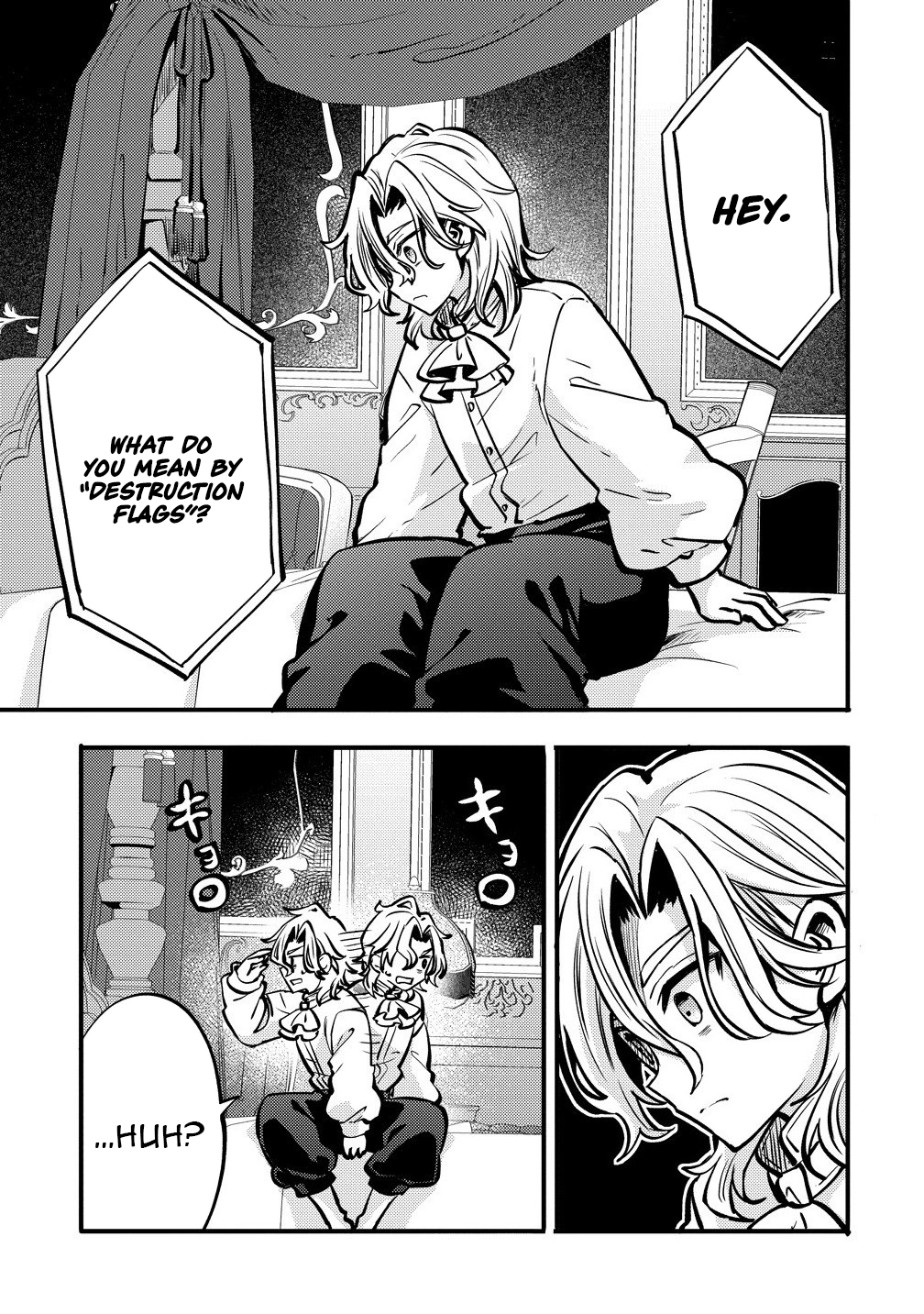 The strongest and worst secret boss, aim to avoid the destruction flag together with the reincarnated person – Chapter 2.2 – Page 14