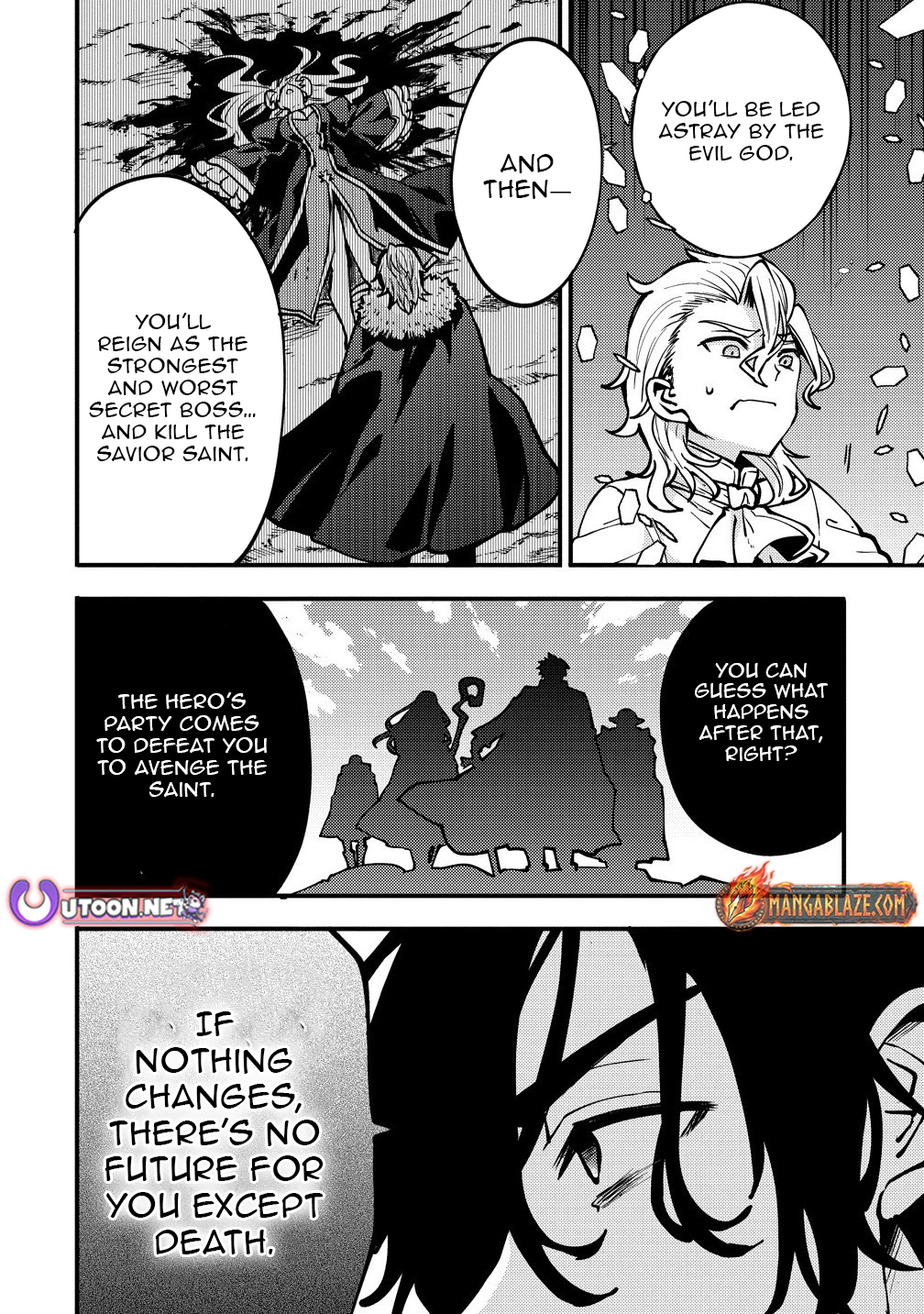 The strongest and worst secret boss, aim to avoid the destruction flag together with the reincarnated person – Chapter 3.1 – Page 7