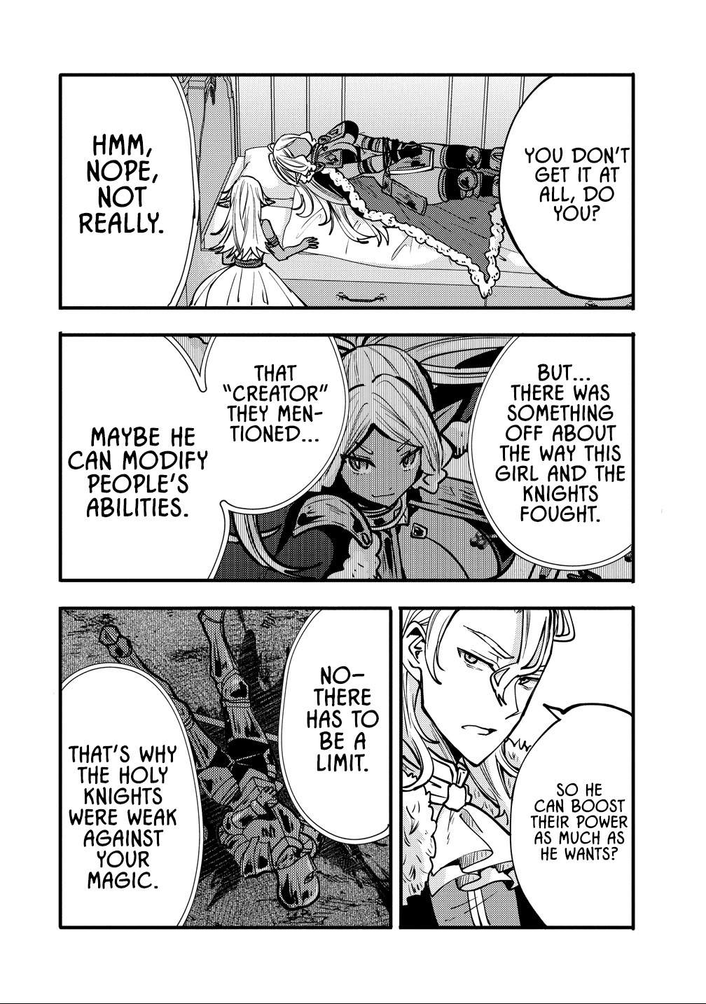 The strongest and worst secret boss, aim to avoid the destruction flag together with the reincarnated person – Chapter 7 – Page 24