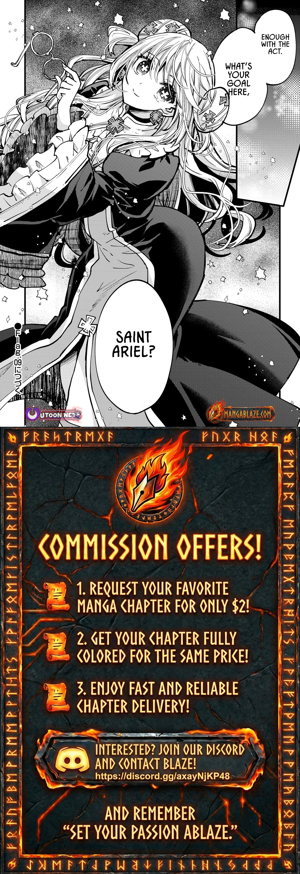 The strongest and worst secret boss, aim to avoid the destruction flag together with the reincarnated person – Chapter 8 – Page 34