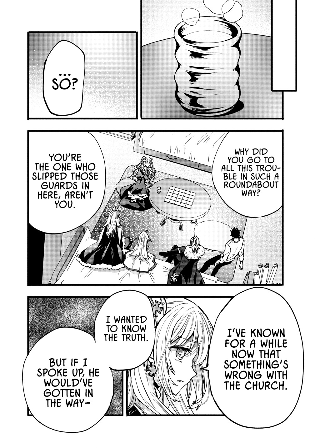 The strongest and worst secret boss, aim to avoid the destruction flag together with the reincarnated person – Chapter 9 – Page 46