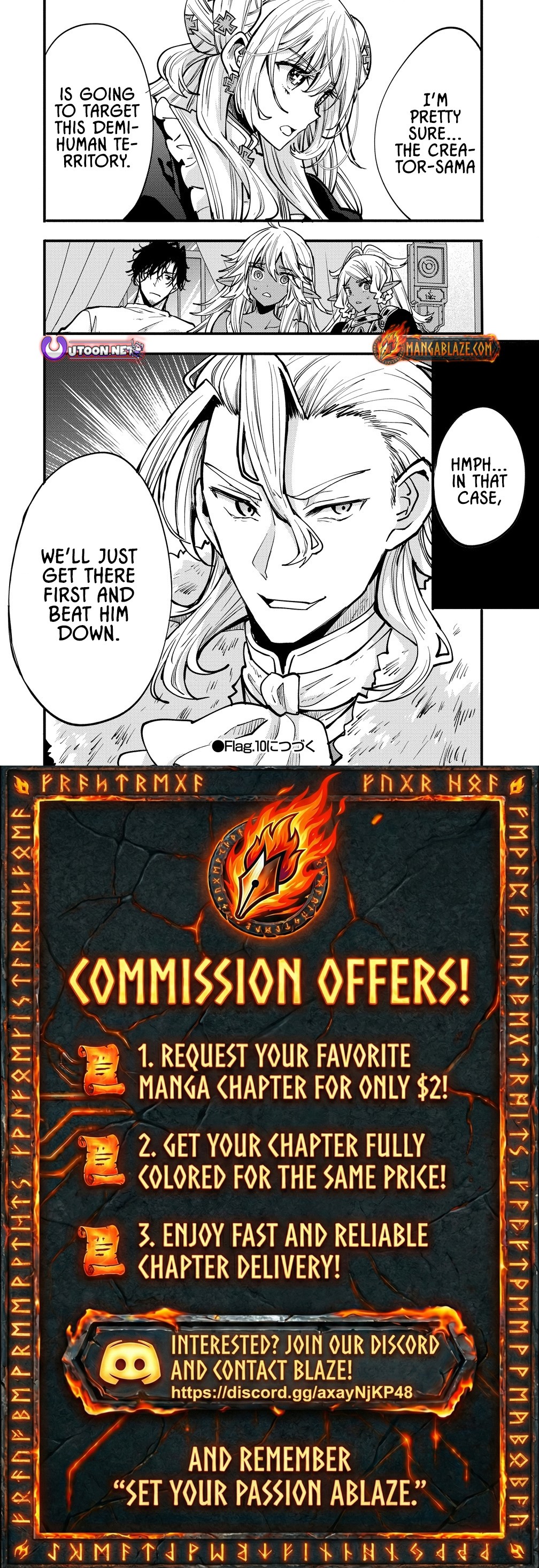 The strongest and worst secret boss, aim to avoid the destruction flag together with the reincarnated person – Chapter 9 – Page 48