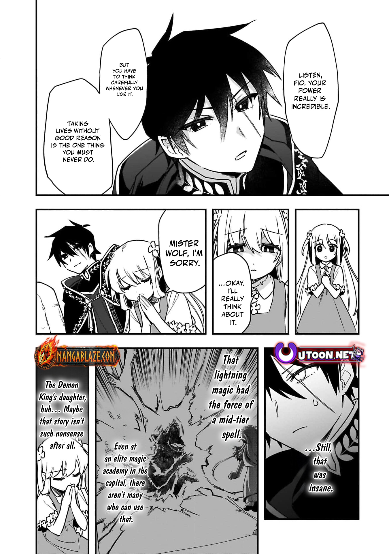 Tsuihou Saikyou Kuzu (?) Kenja no Henkyou Kosodate Slow Life Kuzu da to Kanchigaisaregachi na Saikyou no Zen'nin wa Maou no Musume wo Chouzetsu Iko ni Sodateageru – Chapter 3 – Page 27