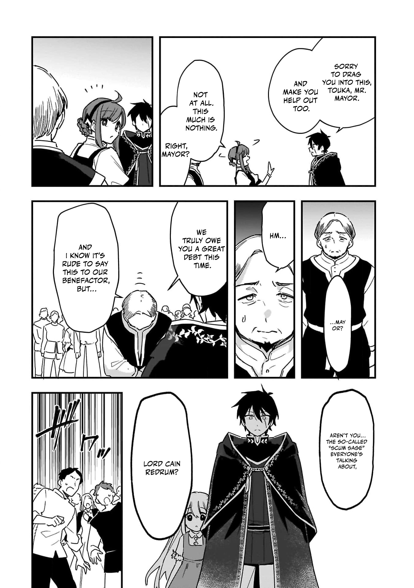 Tsuihou Saikyou Kuzu (?) Kenja no Henkyou Kosodate Slow Life Kuzu da to Kanchigaisaregachi na Saikyou no Zen'nin wa Maou no Musume wo Chouzetsu Iko ni Sodateageru – Chapter 3 – Page 28