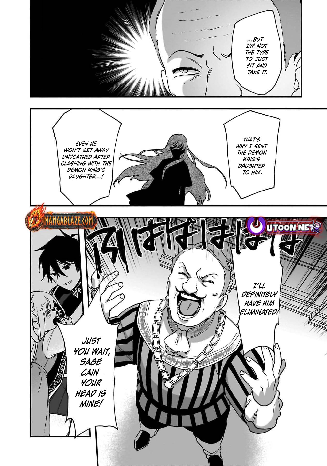 Tsuihou Saikyou Kuzu (?) Kenja no Henkyou Kosodate Slow Life Kuzu da to Kanchigaisaregachi na Saikyou no Zen'nin wa Maou no Musume wo Chouzetsu Iko ni Sodateageru – Chapter 3 – Page 35