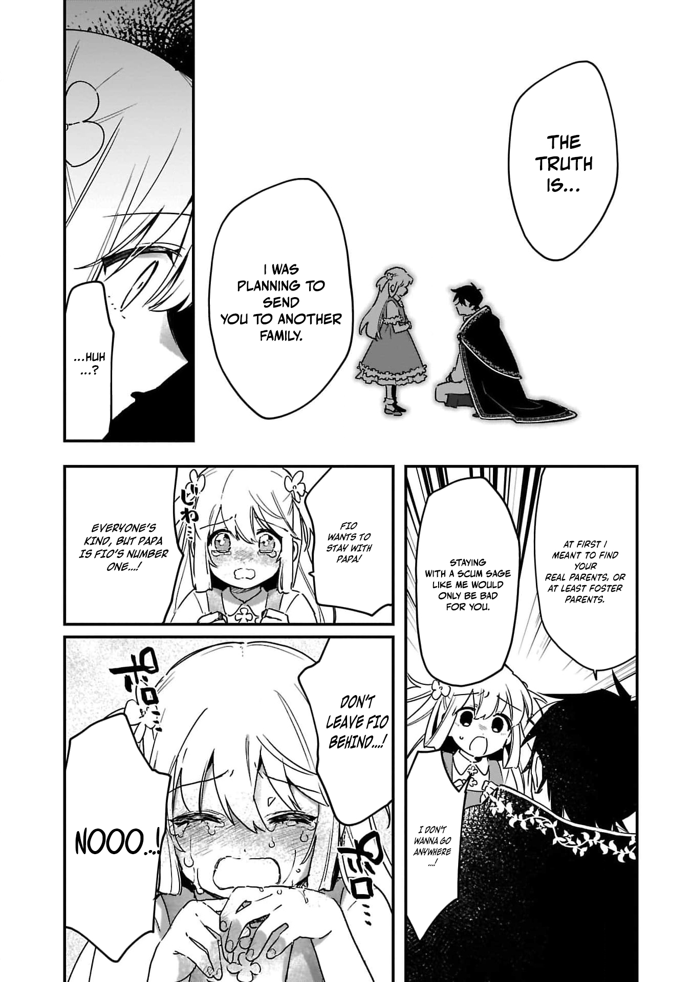 Tsuihou Saikyou Kuzu (?) Kenja no Henkyou Kosodate Slow Life Kuzu da to Kanchigaisaregachi na Saikyou no Zen'nin wa Maou no Musume wo Chouzetsu Iko ni Sodateageru – Chapter 4 – Page 11