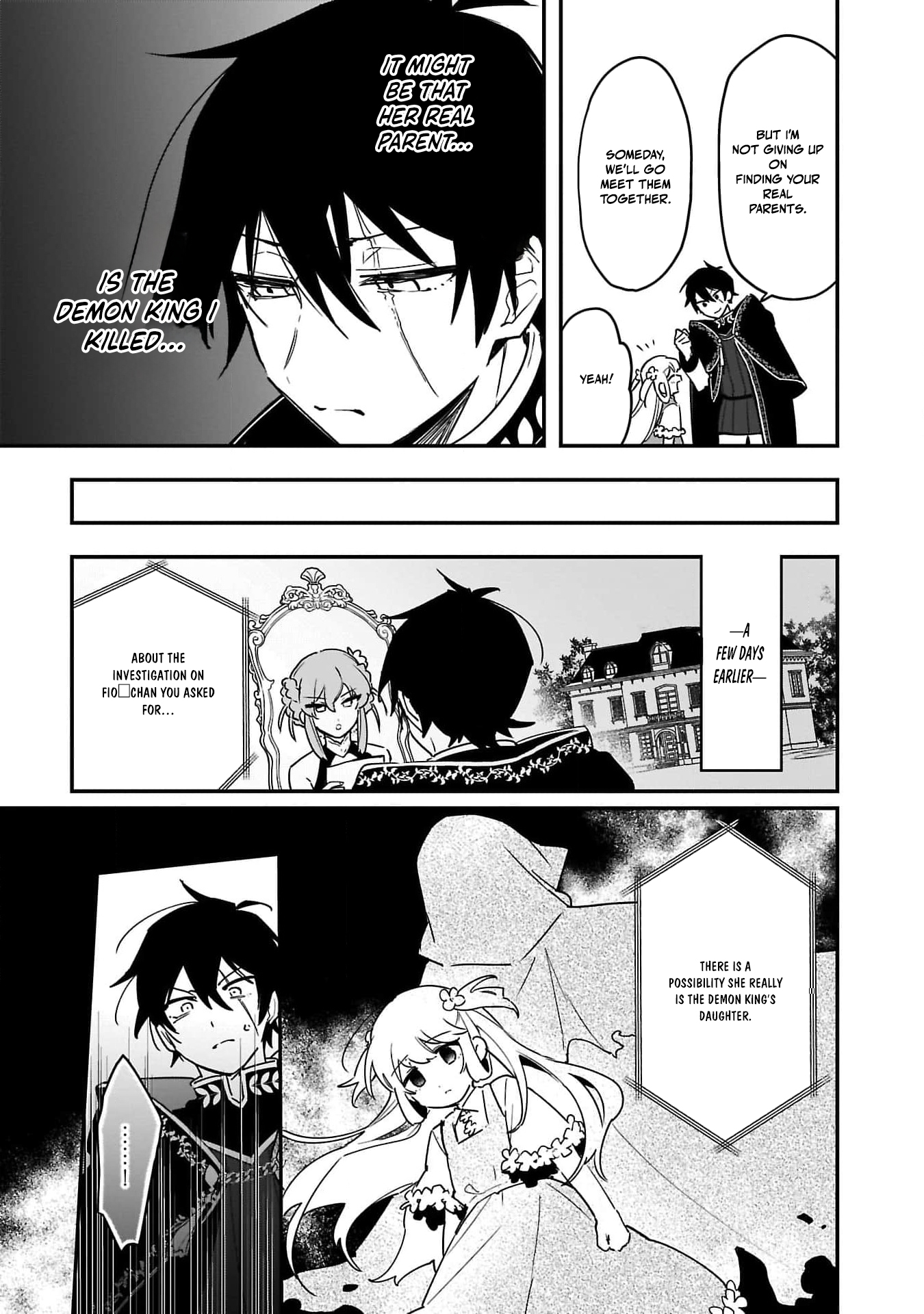 Tsuihou Saikyou Kuzu (?) Kenja no Henkyou Kosodate Slow Life Kuzu da to Kanchigaisaregachi na Saikyou no Zen'nin wa Maou no Musume wo Chouzetsu Iko ni Sodateageru – Chapter 4 – Page 14