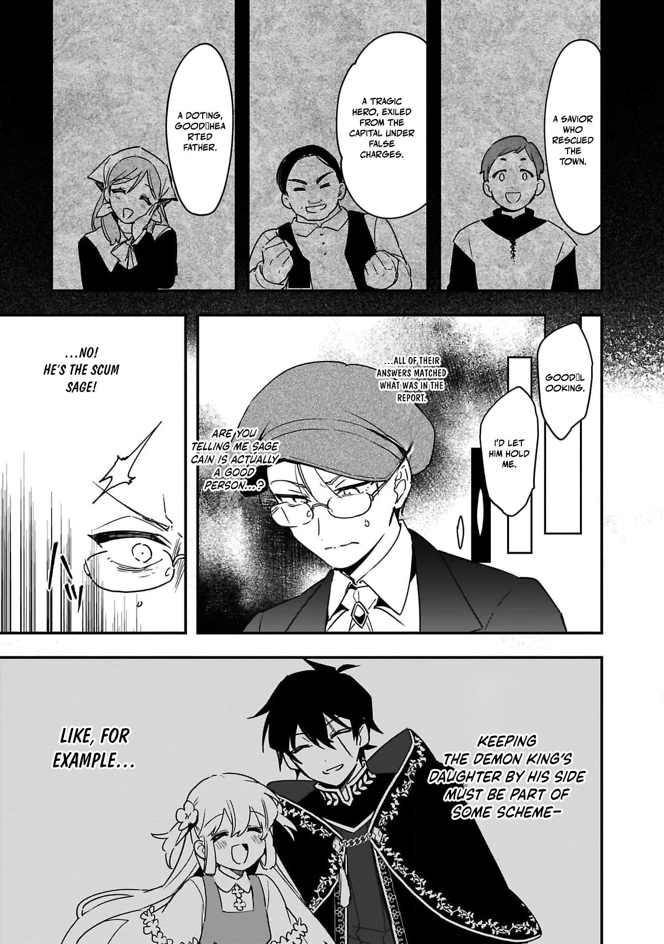 Tsuihou Saikyou Kuzu (?) Kenja no Henkyou Kosodate Slow Life Kuzu da to Kanchigaisaregachi na Saikyou no Zen'nin wa Maou no Musume wo Chouzetsu Iko ni Sodateageru – Chapter 4 – Page 32