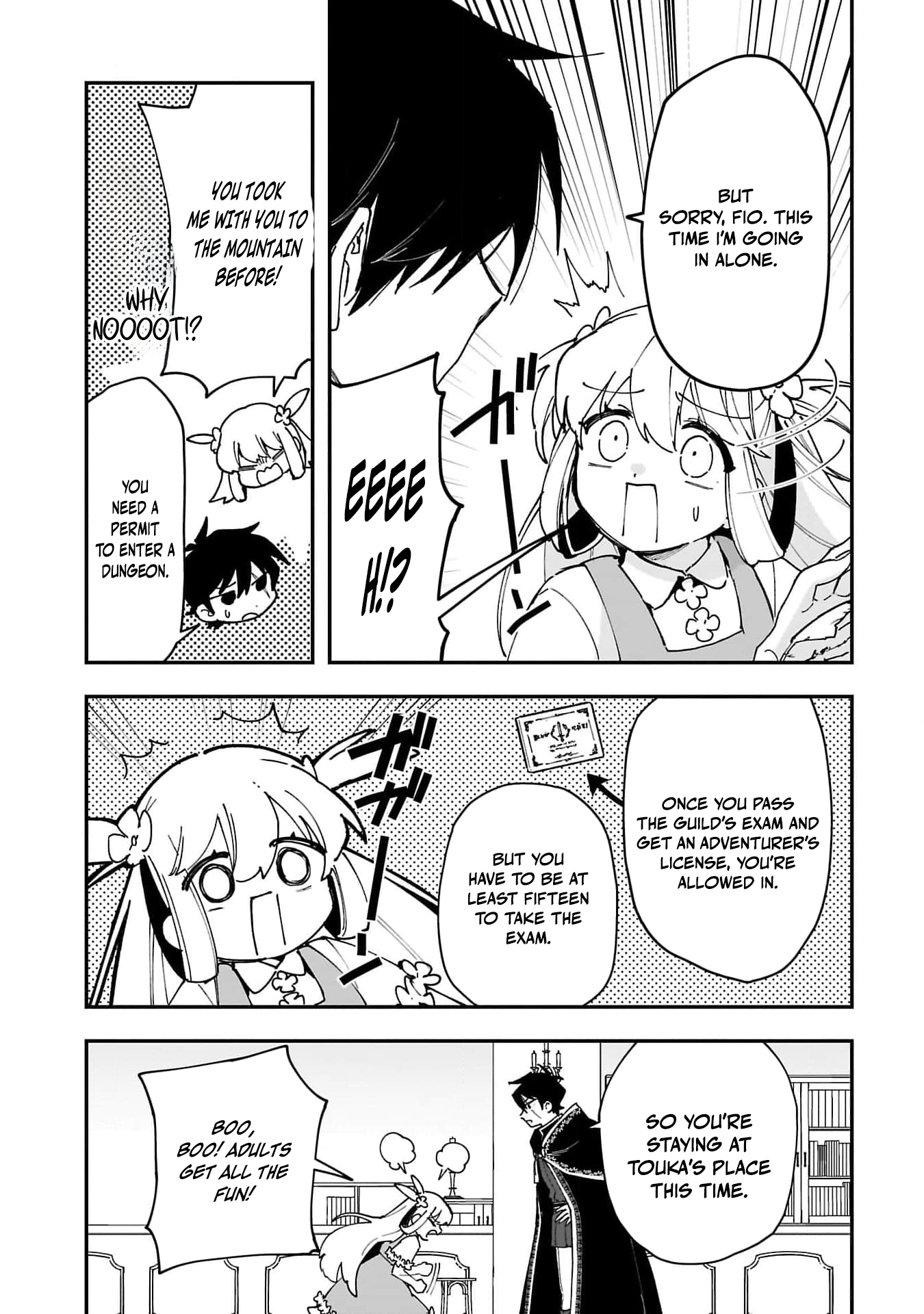 Tsuihou Saikyou Kuzu (?) Kenja no Henkyou Kosodate Slow Life Kuzu da to Kanchigaisaregachi na Saikyou no Zen'nin wa Maou no Musume wo Chouzetsu Iko ni Sodateageru – Chapter 6 – Page 9