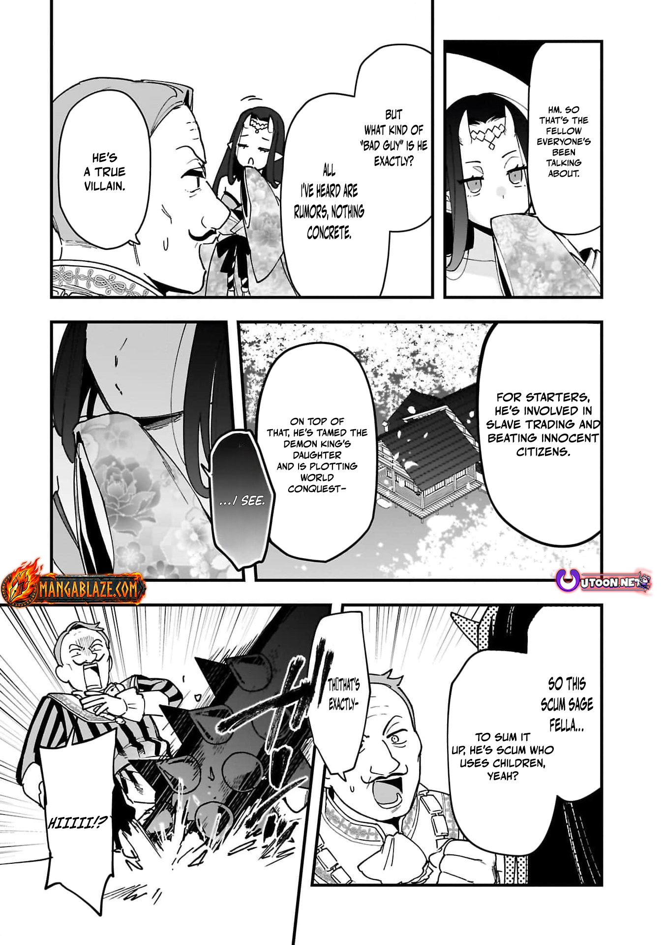 Tsuihou Saikyou Kuzu (?) Kenja no Henkyou Kosodate Slow Life Kuzu da to Kanchigaisaregachi na Saikyou no Zen'nin wa Maou no Musume wo Chouzetsu Iko ni Sodateageru – Chapter 7 – Page 32
