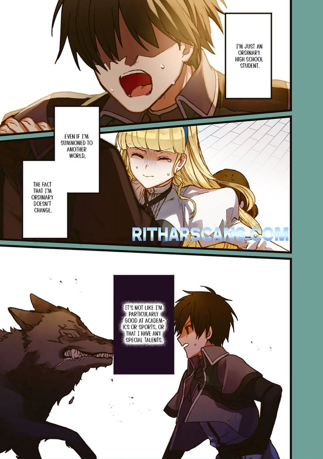 Wandering in Another World with infinity status – Chapter 1 – Page 1