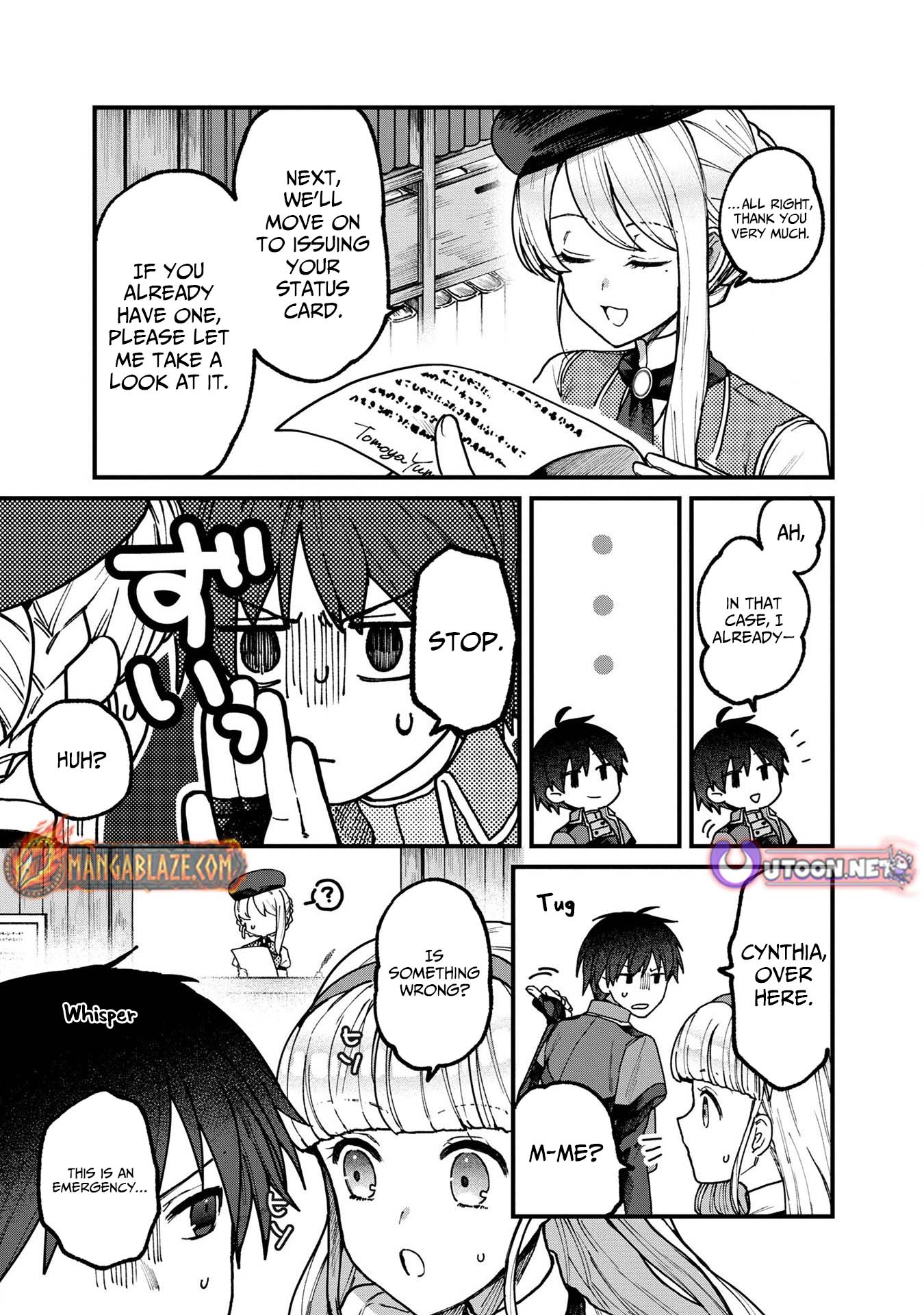 Wandering in Another World with infinity status – Chapter 3 – Page 6