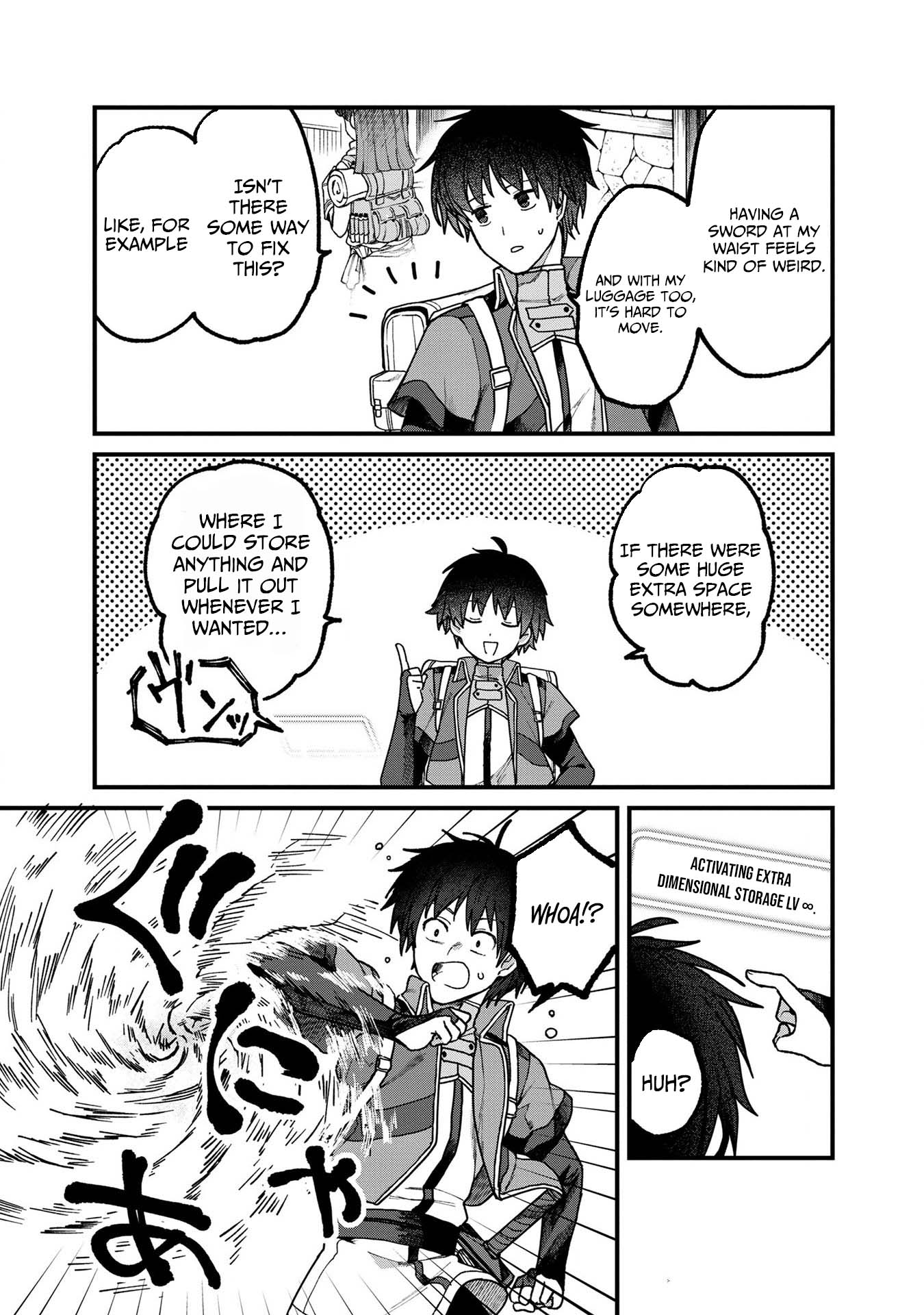 Wandering in Another World with infinity status – Chapter 4 – Page 4