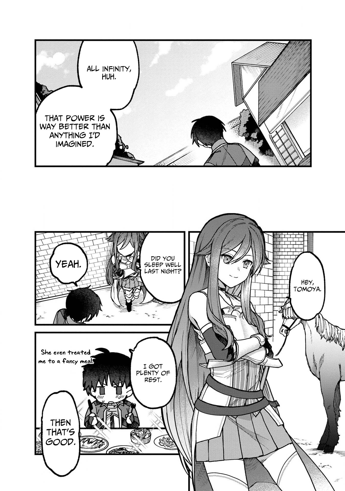 Wandering in Another World with infinity status – Chapter 4 – Page 7