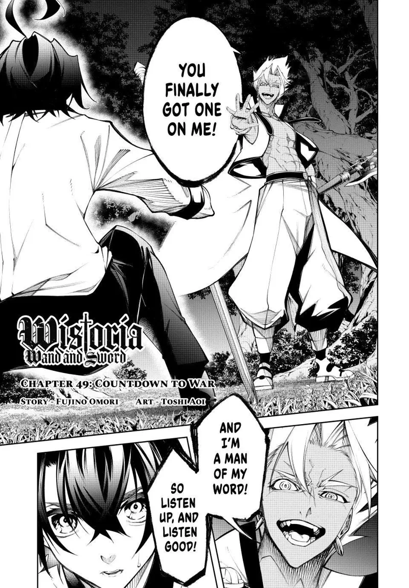 Wistoria: Wand and Sword – Chapter 49 – Page 1