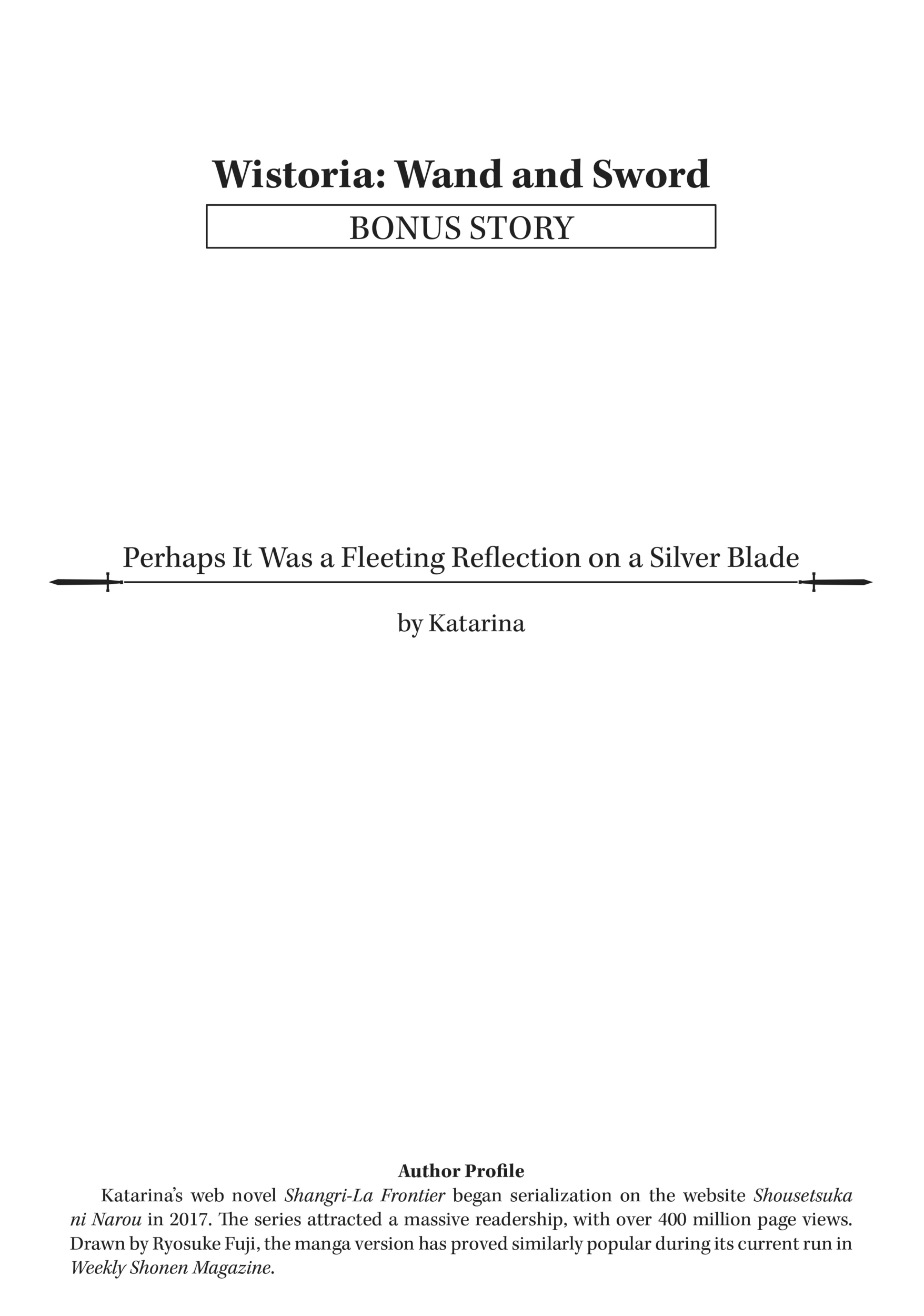 Wistoria: Wand and Sword – Chapter 8.1 – Page 1