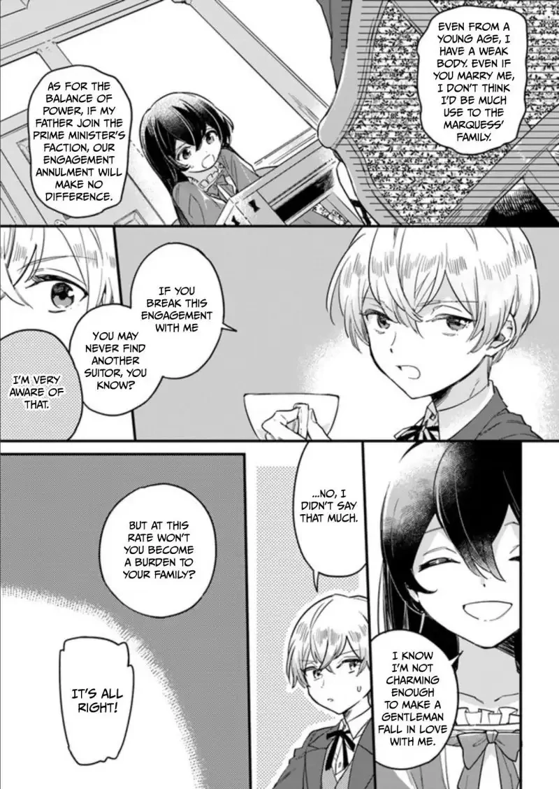 Yowaki MAX Reijou nanoni, Ratsuwan Konyakusha-sama no Kake ni Notte Shimatta – Chapter 1 – Page 20