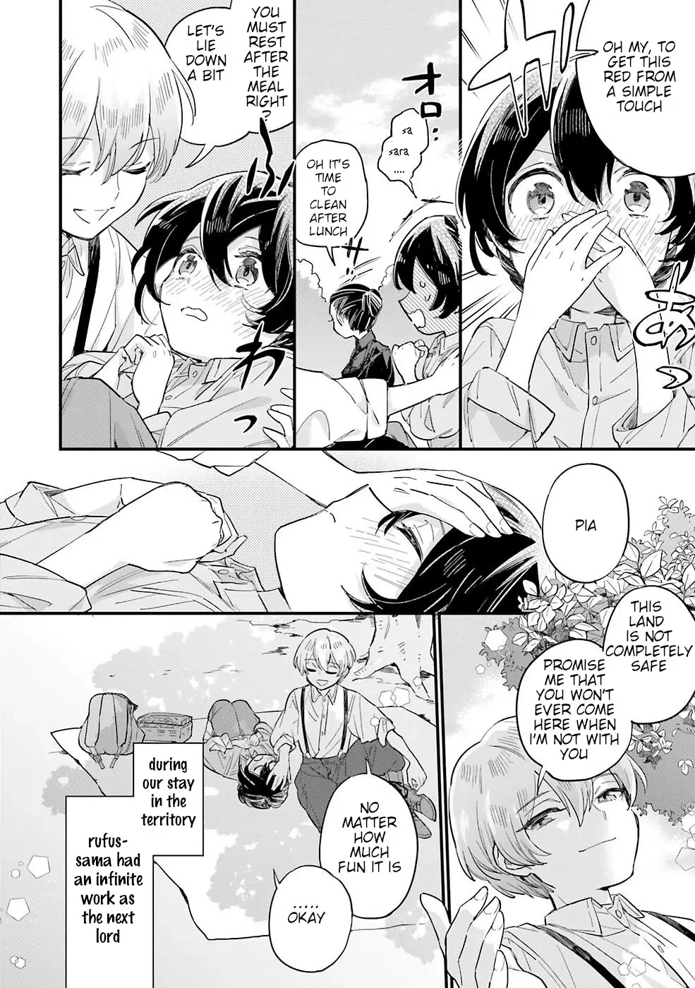 Yowaki MAX Reijou nanoni, Ratsuwan Konyakusha-sama no Kake ni Notte Shimatta – Chapter 3 – Page 12