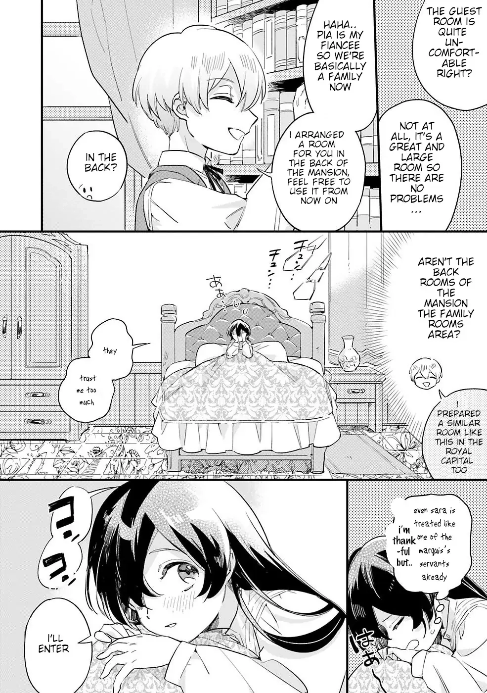 Yowaki MAX Reijou nanoni, Ratsuwan Konyakusha-sama no Kake ni Notte Shimatta – Chapter 3 – Page 16