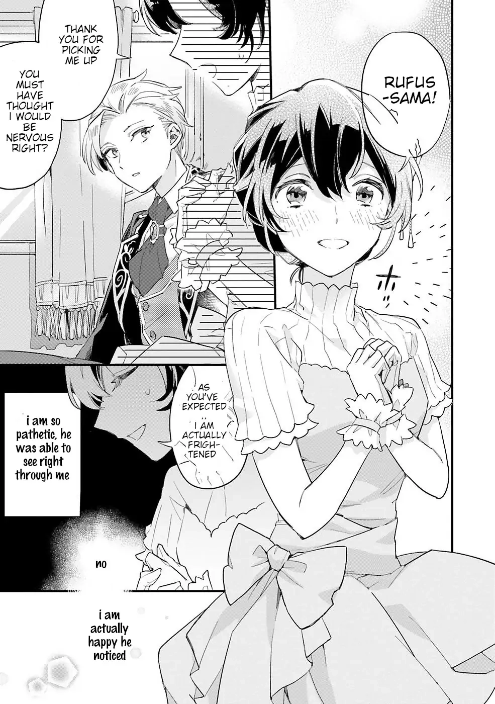 Yowaki MAX Reijou nanoni, Ratsuwan Konyakusha-sama no Kake ni Notte Shimatta – Chapter 4 – Page 23