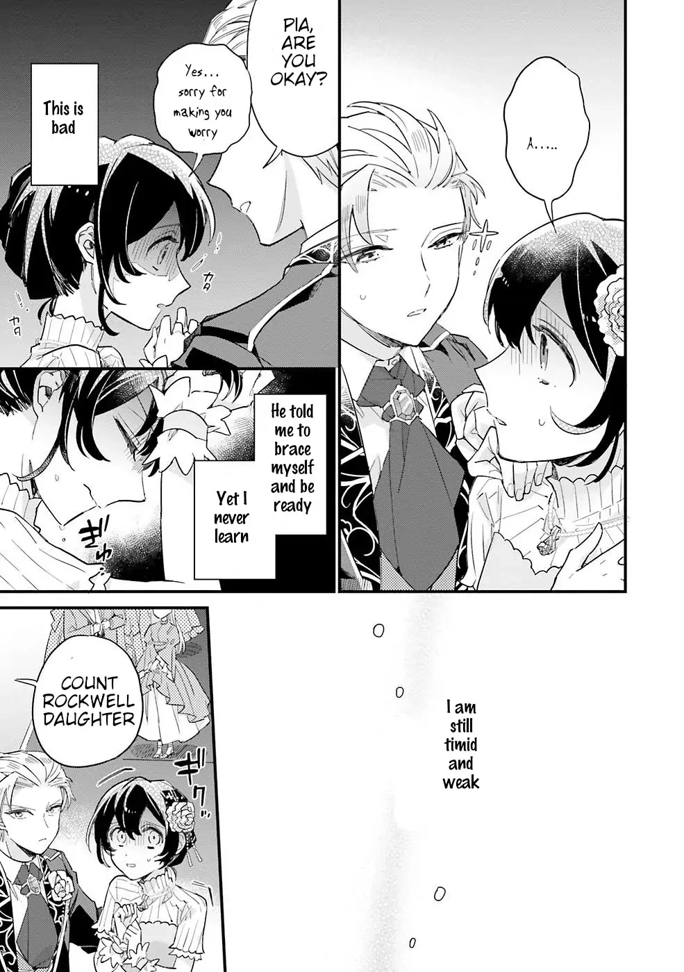 Yowaki MAX Reijou nanoni, Ratsuwan Konyakusha-sama no Kake ni Notte Shimatta – Chapter 5 – Page 21