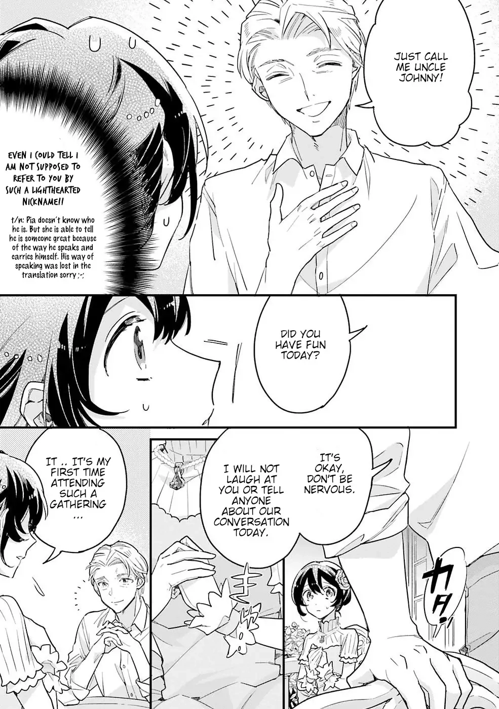 Yowaki MAX Reijou nanoni, Ratsuwan Konyakusha-sama no Kake ni Notte Shimatta – Chapter 6 – Page 3