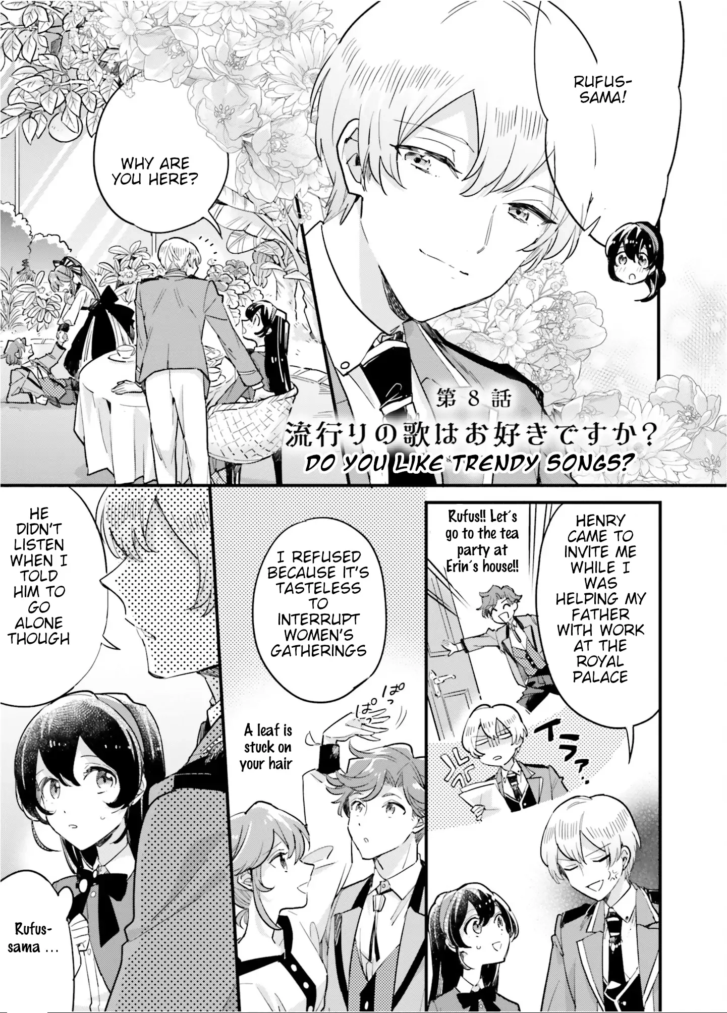 Yowaki MAX Reijou nanoni, Ratsuwan Konyakusha-sama no Kake ni Notte Shimatta – Chapter 8 – Page 1