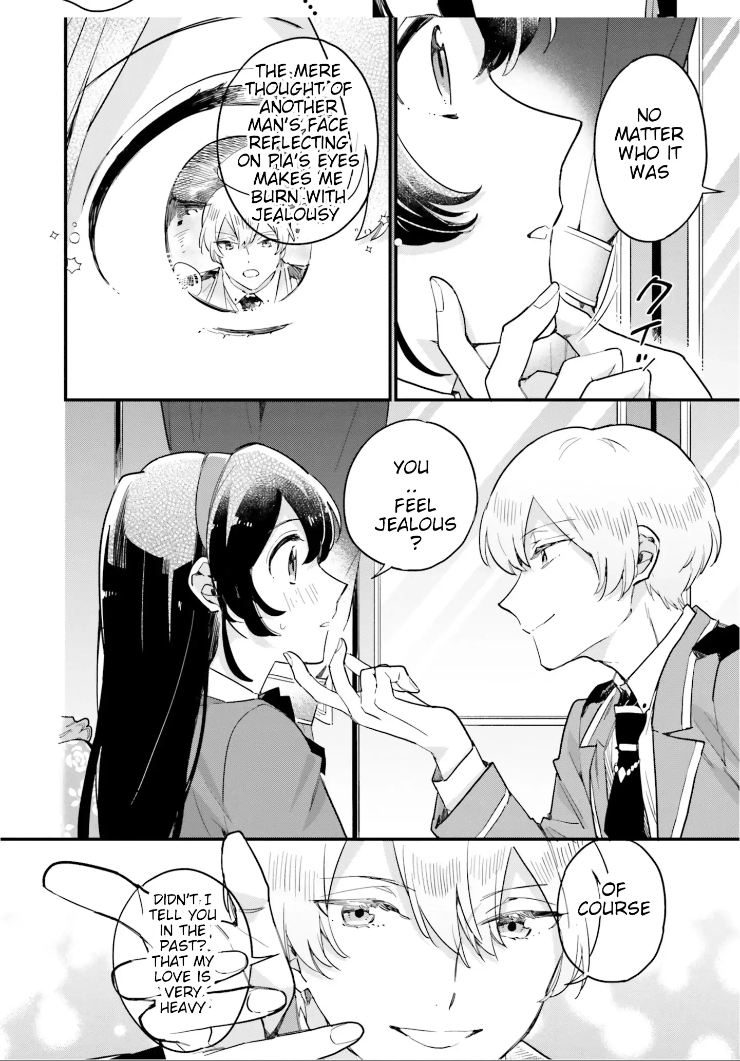 Yowaki MAX Reijou nanoni, Ratsuwan Konyakusha-sama no Kake ni Notte Shimatta – Chapter 8 – Page 12