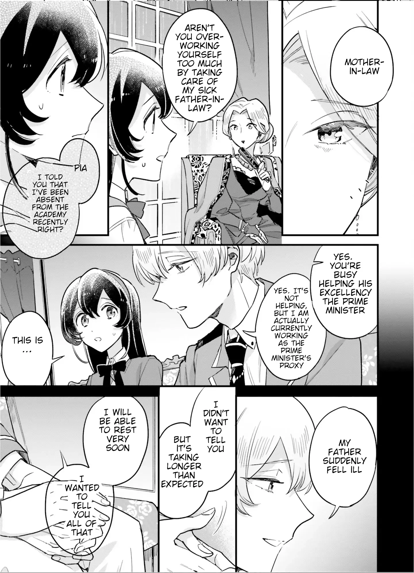 Yowaki MAX Reijou nanoni, Ratsuwan Konyakusha-sama no Kake ni Notte Shimatta – Chapter 8 – Page 19