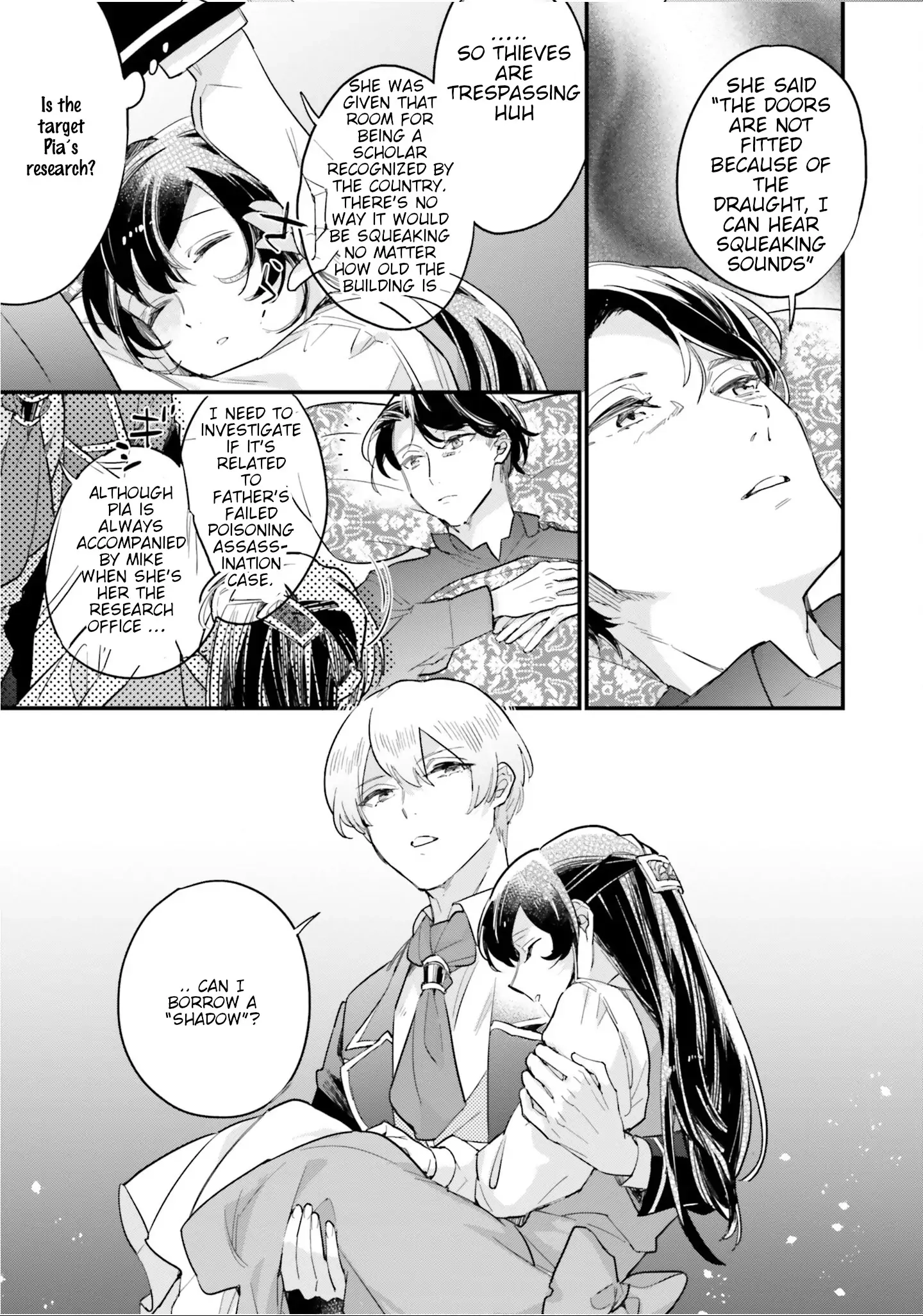 Yowaki MAX Reijou nanoni, Ratsuwan Konyakusha-sama no Kake ni Notte Shimatta – Chapter 9 – Page 3