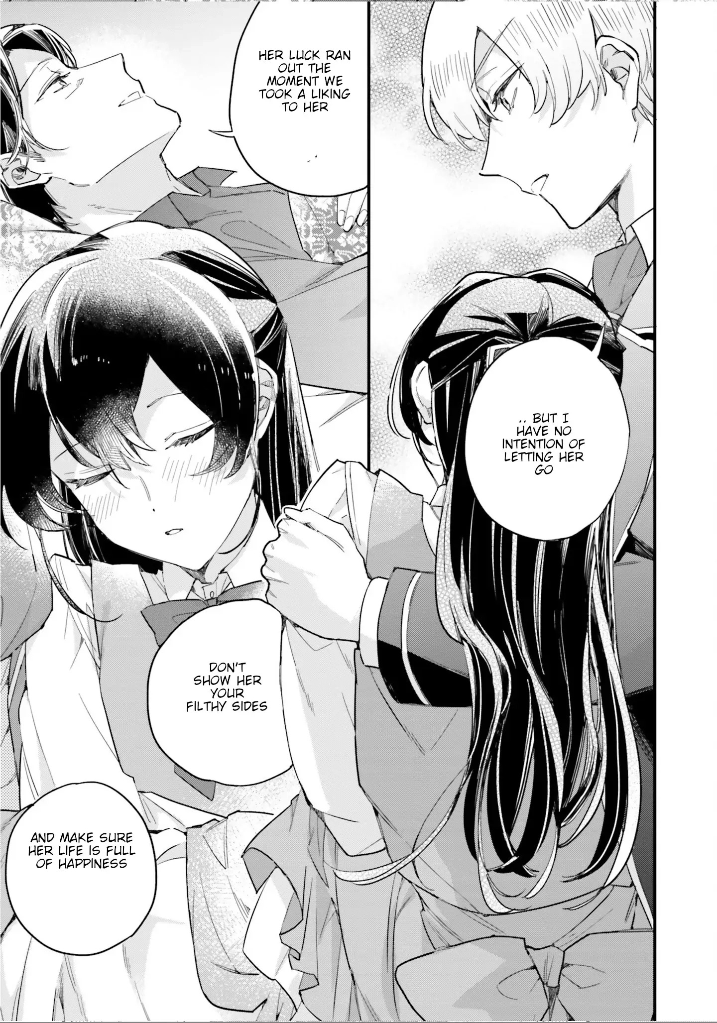 Yowaki MAX Reijou nanoni, Ratsuwan Konyakusha-sama no Kake ni Notte Shimatta – Chapter 9 – Page 5