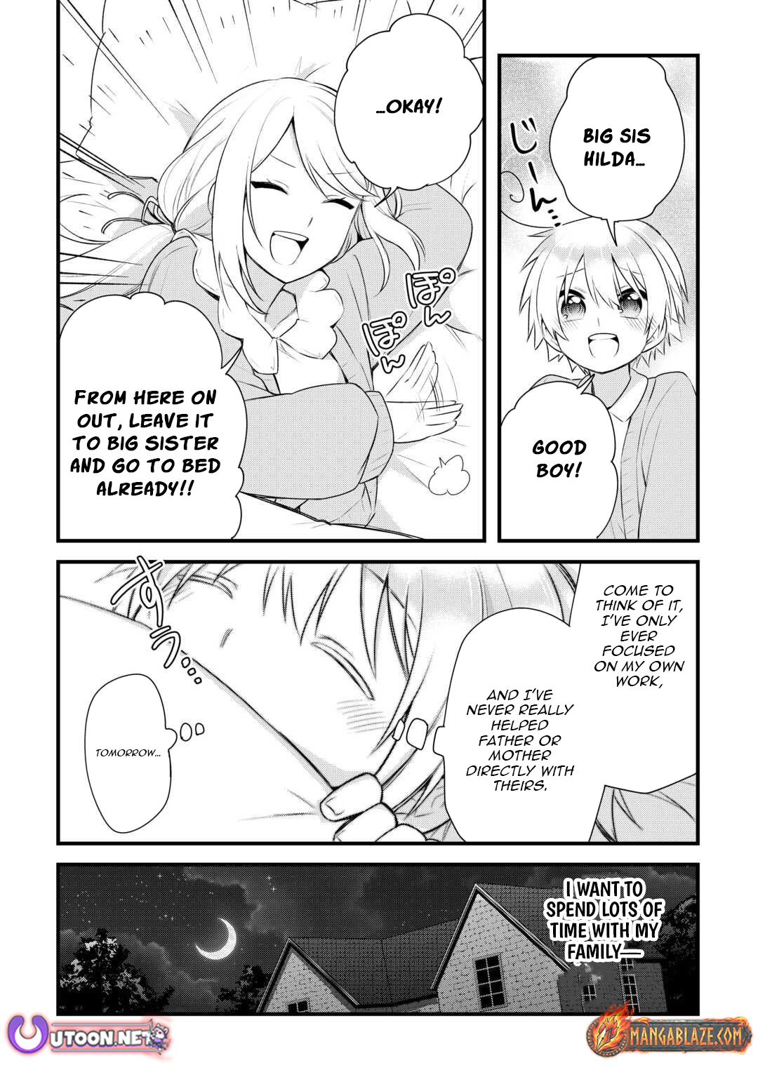 Zensei de Kazoku ni Megumarenakatta Ore, Konyo de wa Yasashi Kazoku ni Kakomareru – Chapter 13 – Page 26