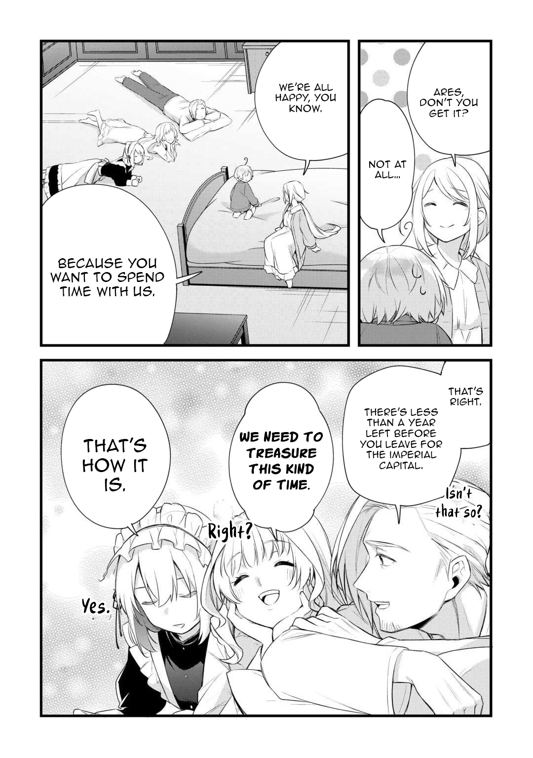 Zensei de Kazoku ni Megumarenakatta Ore, Konyo de wa Yasashi Kazoku ni Kakomareru – Chapter 14 – Page 24