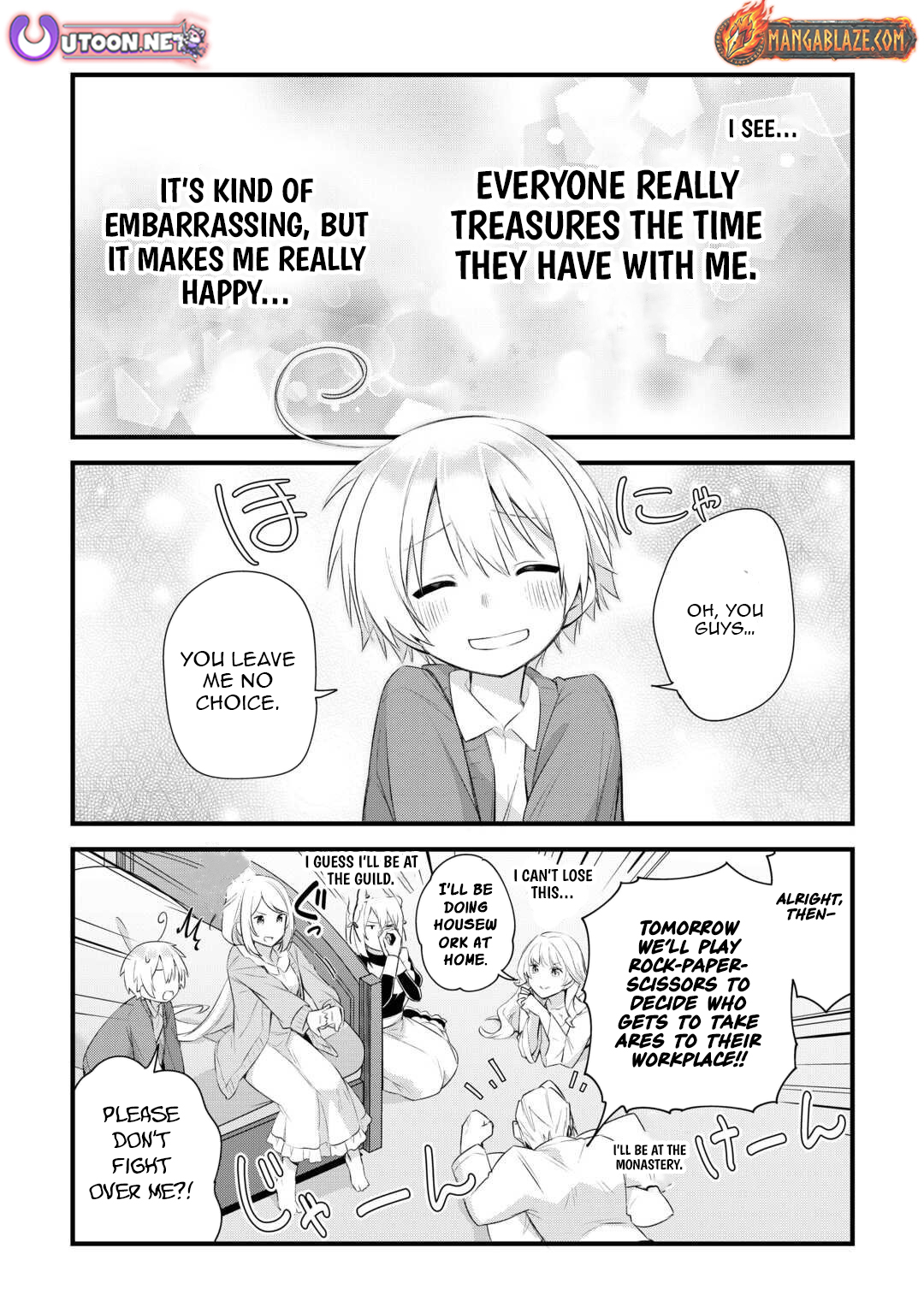 Zensei de Kazoku ni Megumarenakatta Ore, Konyo de wa Yasashi Kazoku ni Kakomareru – Chapter 14 – Page 25