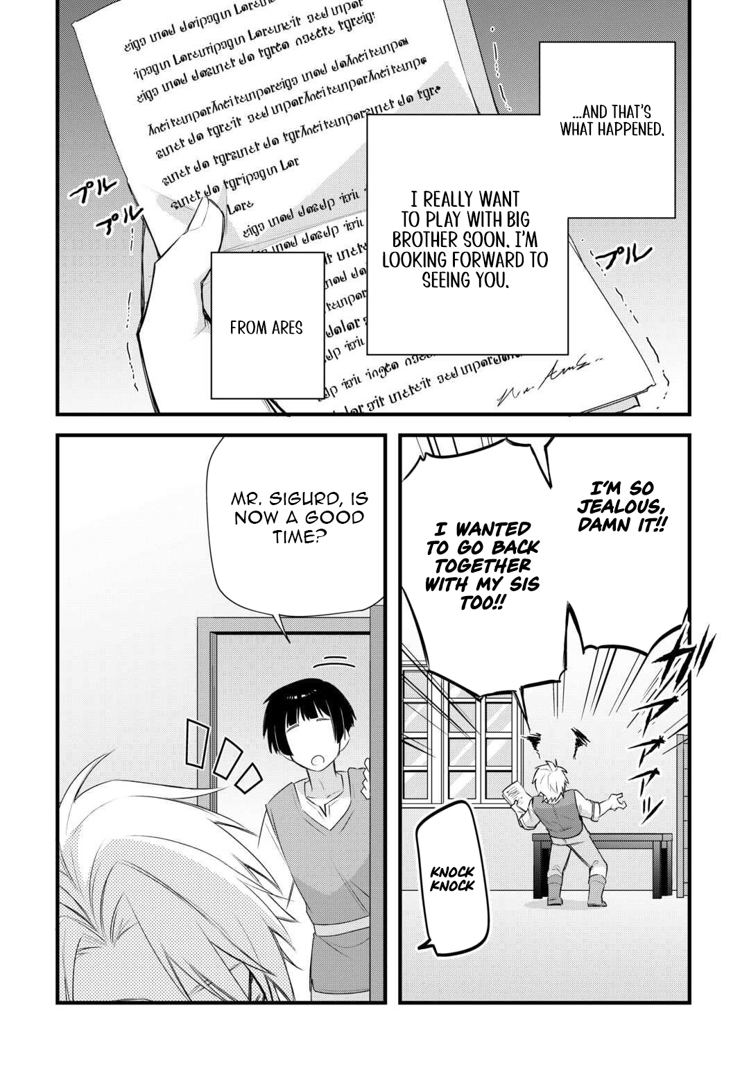 Zensei de Kazoku ni Megumarenakatta Ore, Konyo de wa Yasashi Kazoku ni Kakomareru – Chapter 14 – Page 27