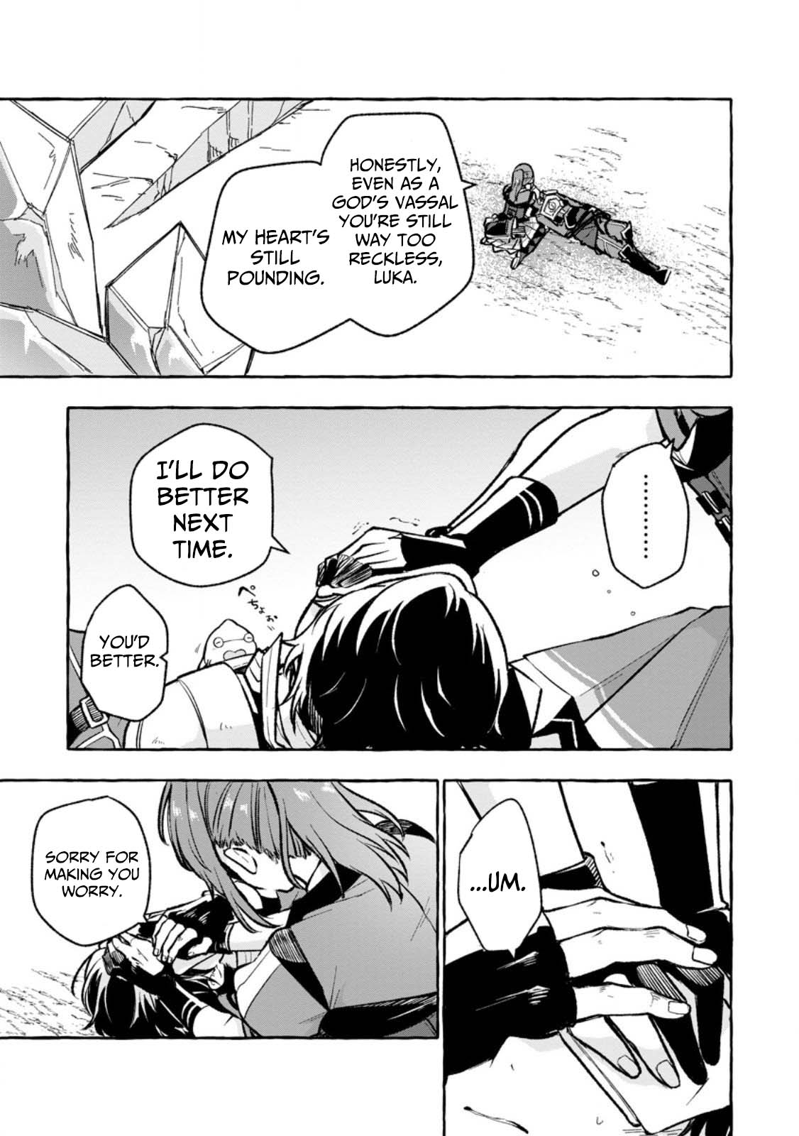 Megami no Daikousha to Natta Shounen, Banjou no Ou to Naru – Chapter 9.1 – Page 10