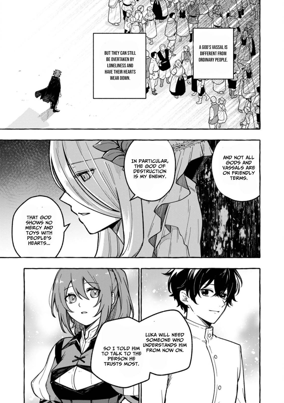 Megami no Daikousha to Natta Shounen, Banjou no Ou to Naru – Chapter 2 – Page 4