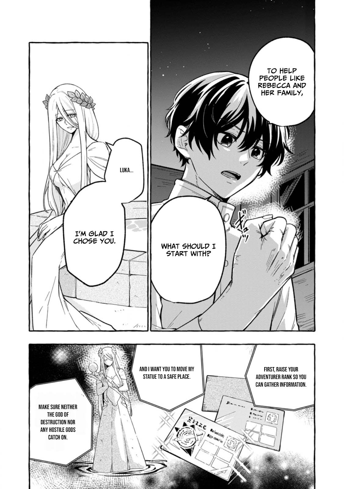 Megami no Daikousha to Natta Shounen, Banjou no Ou to Naru – Chapter 2 – Page 19