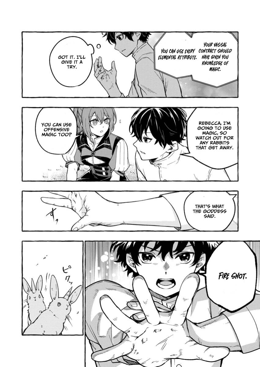 Megami no Daikousha to Natta Shounen, Banjou no Ou to Naru – Chapter 2 – Page 25