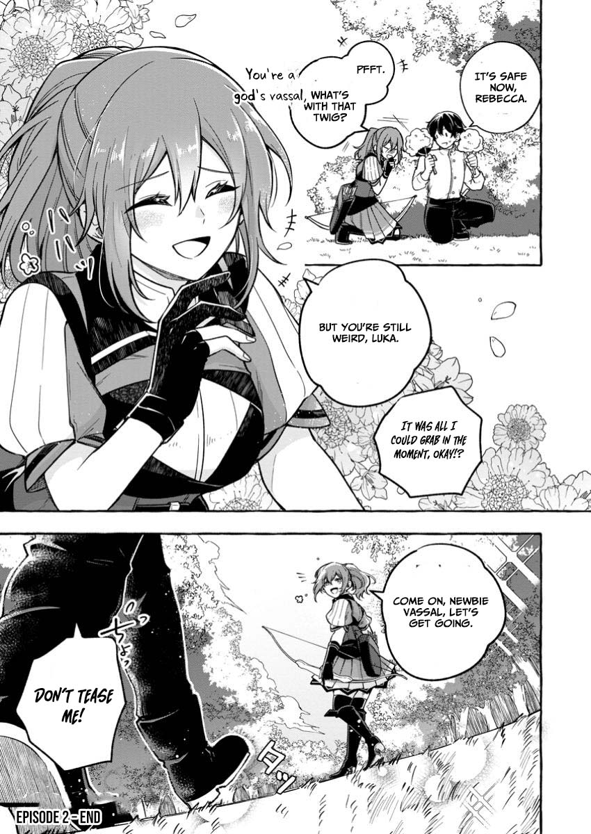 Megami no Daikousha to Natta Shounen, Banjou no Ou to Naru – Chapter 2 – Page 30