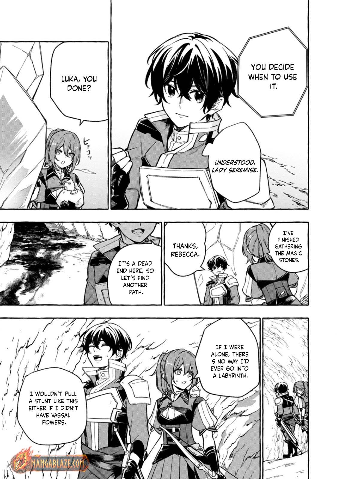 Megami no Daikousha to Natta Shounen, Banjou no Ou to Naru – Chapter 7.1 – Page 8