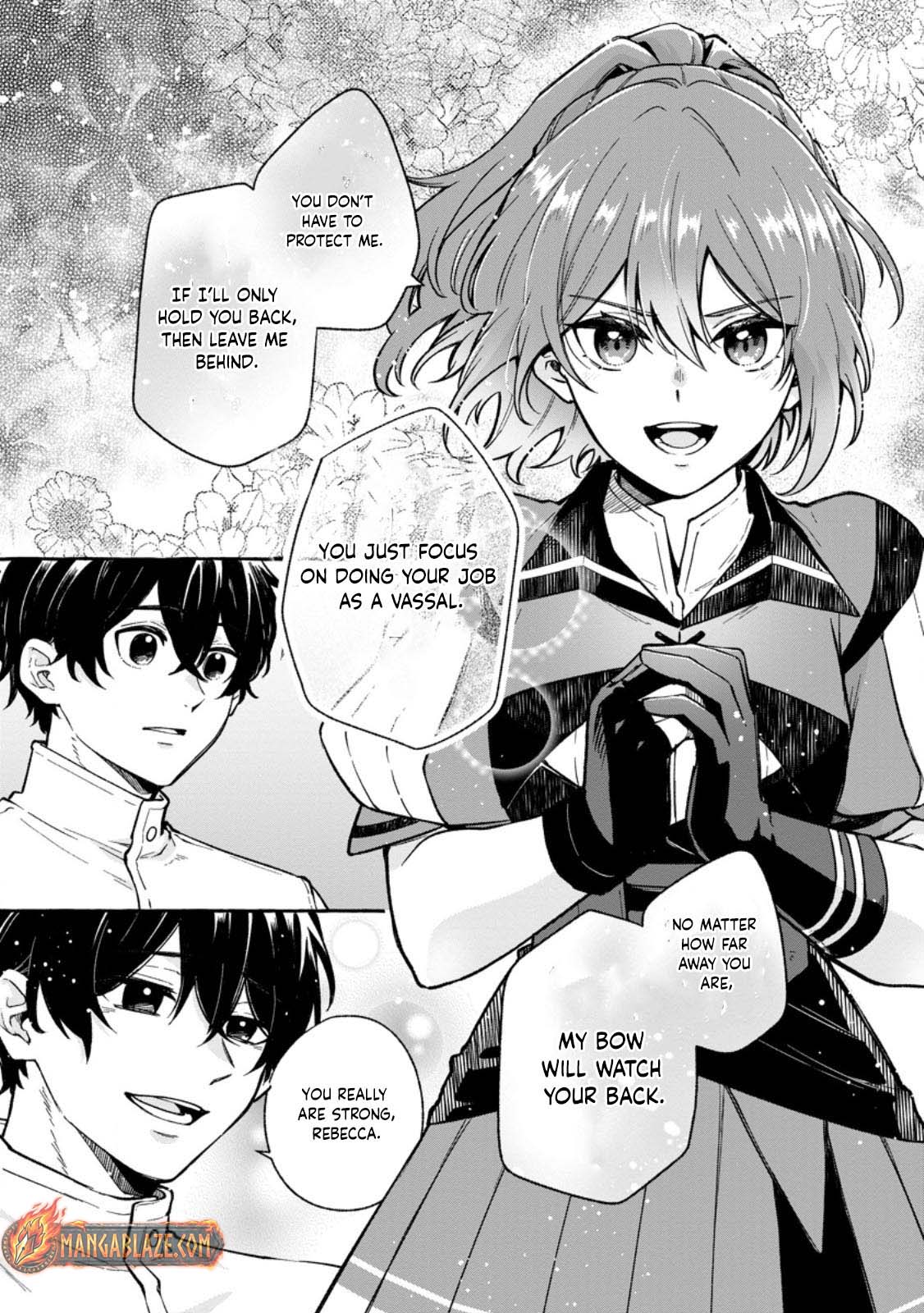 Megami no Daikousha to Natta Shounen, Banjou no Ou to Naru – Chapter 6.1 – Page 8